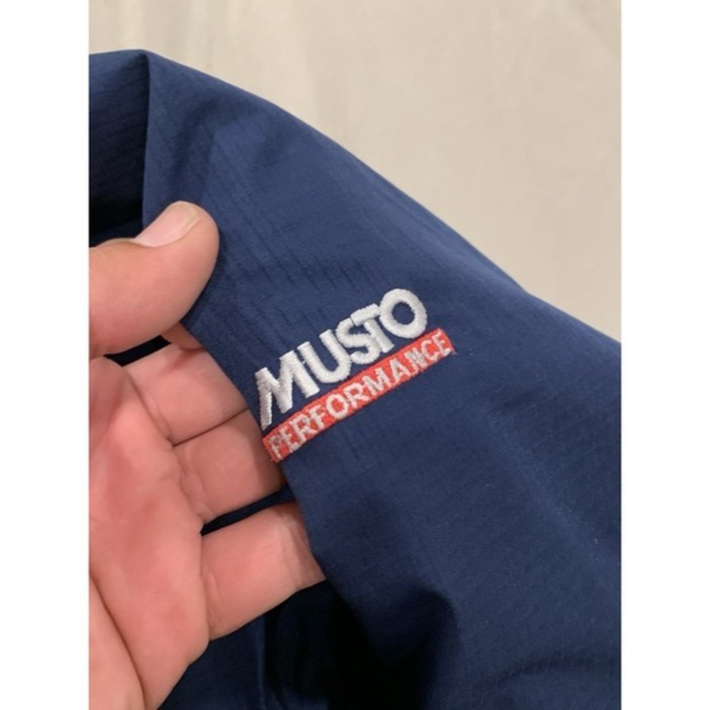 Musto Performance Snugs Jacket XXL Navy Zip Polartec Yacht Volvo Ocean Race Mens - Picture 4 of 11